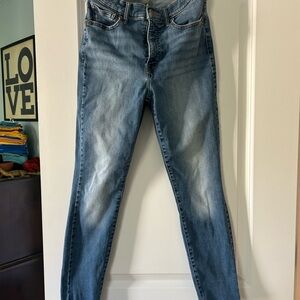 Lucky Brand High Rise Blue Jeans